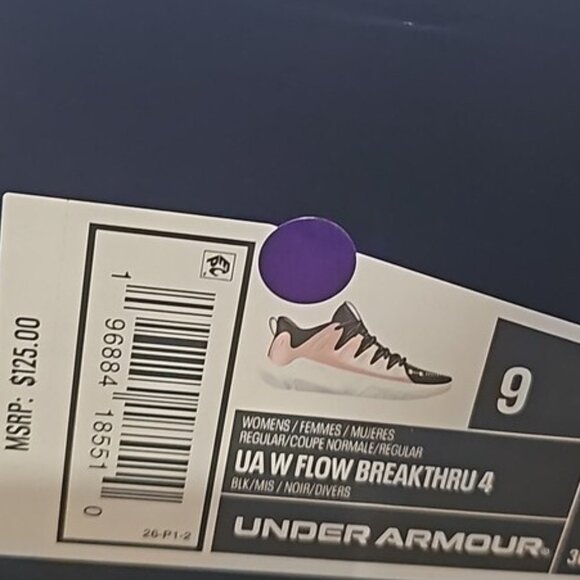 Under Armour Flow Breakthru Basketball Shoes Size 9 New - Picture 7 of 9